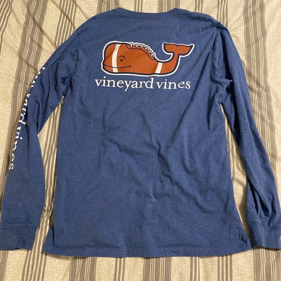 Vineyard Vines Football T-Shirt - Picture 2 of 3